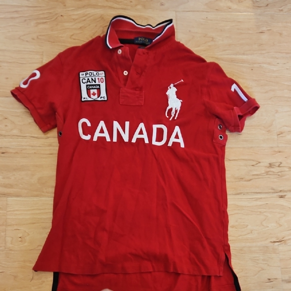 Ralph Lauren Red Polo Shirt